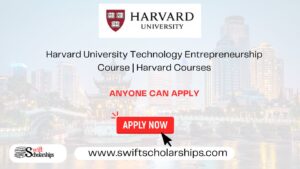 Harvard University Technology Entrepreneurship Course baner