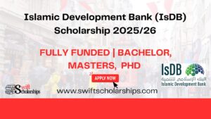 ISDB scholarship banner