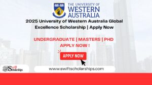 University of Western Australia Global Excellence Scholarship