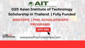(AIT) Asian Institute of Technology Scholarship in Thailand