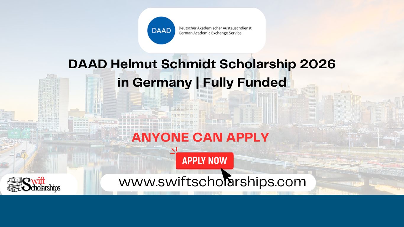 DAAD Helmut Schmidt Scholarship 2026 in Germany