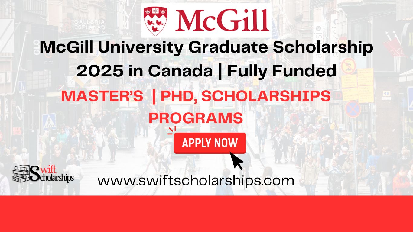 McGill University Graduate Scholarship