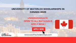 University of Waterloo Scholarships in Canada 2025