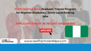 Optimus Bank Graduate Trainee Program Image