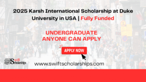 Karsh International Scholarship at Duke University Image