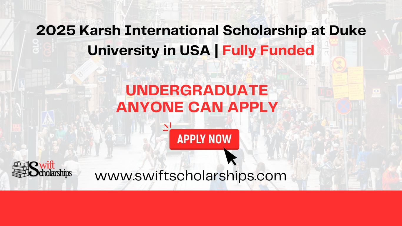 Karsh International Scholarship at Duke University Image