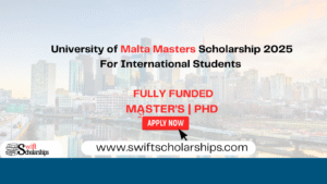 University of Malta Masters Scholarship Image