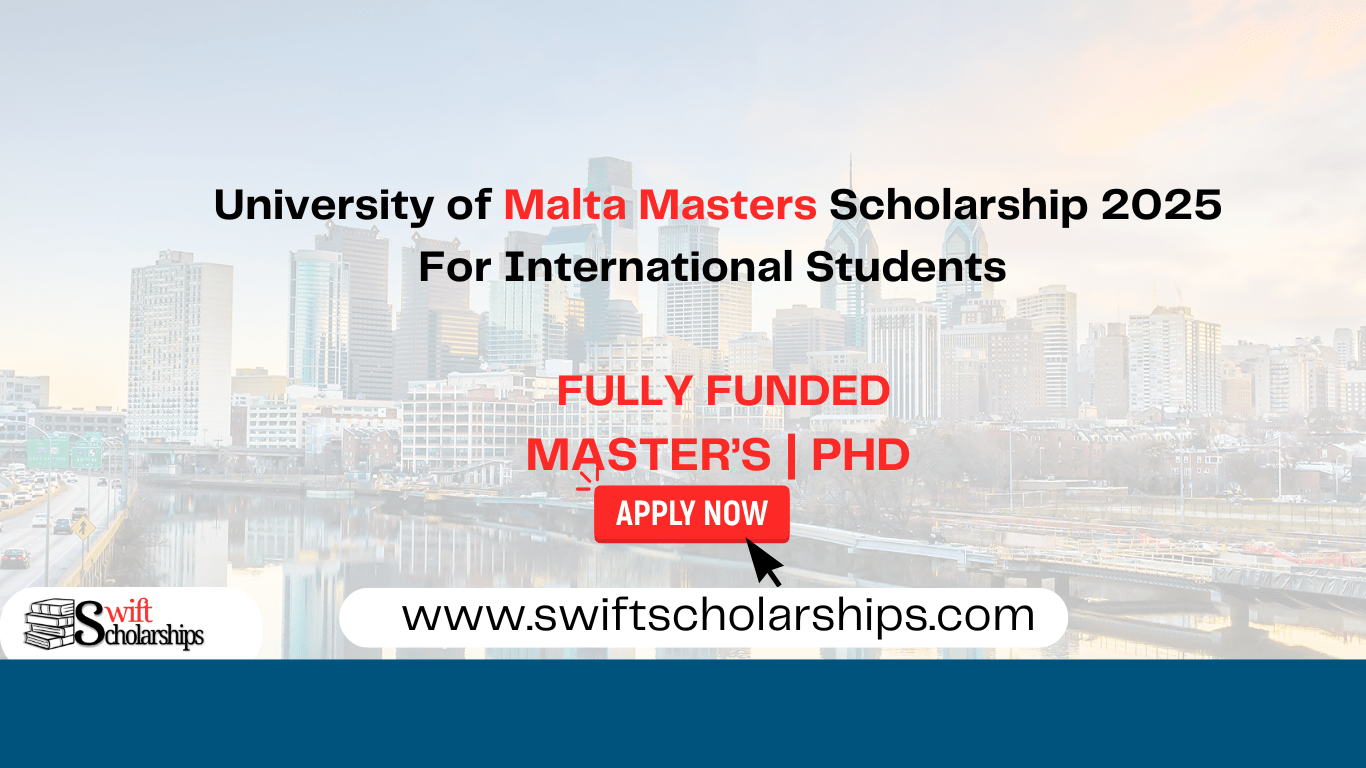 University of Malta Masters Scholarship Image
