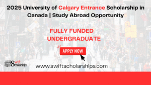 University of Calgary Entrance Scholarship Image