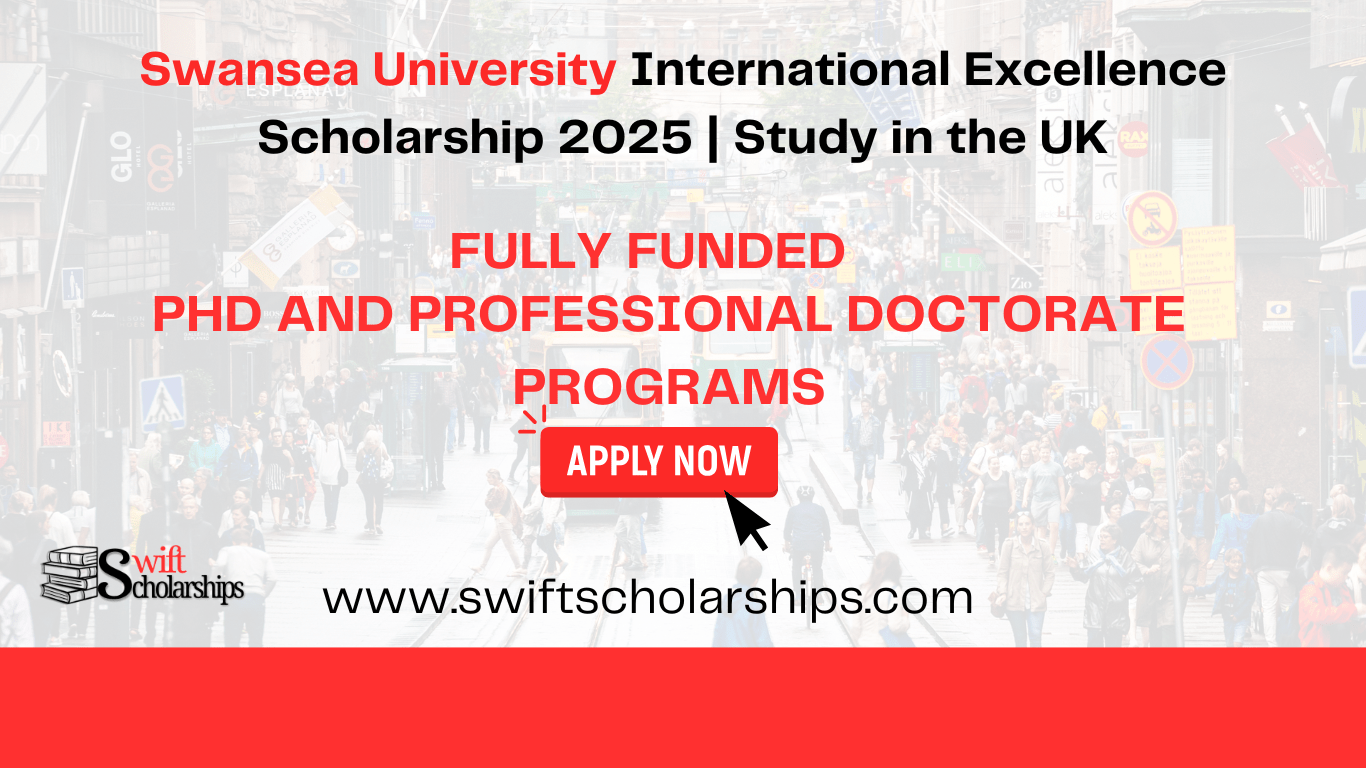 Swansea University International Excellence Scholarship Image