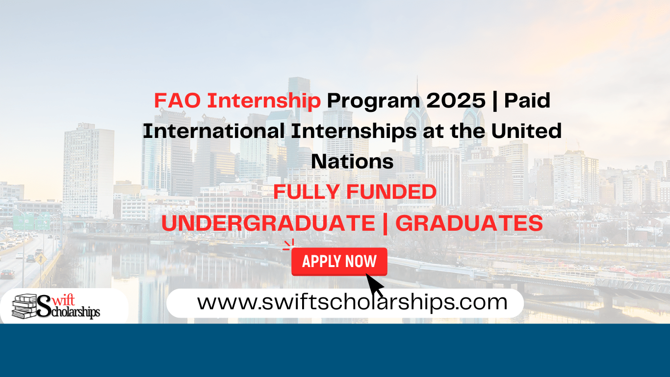 FAO Internship Program Image
