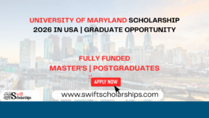 University of Maryland Scholarship Image