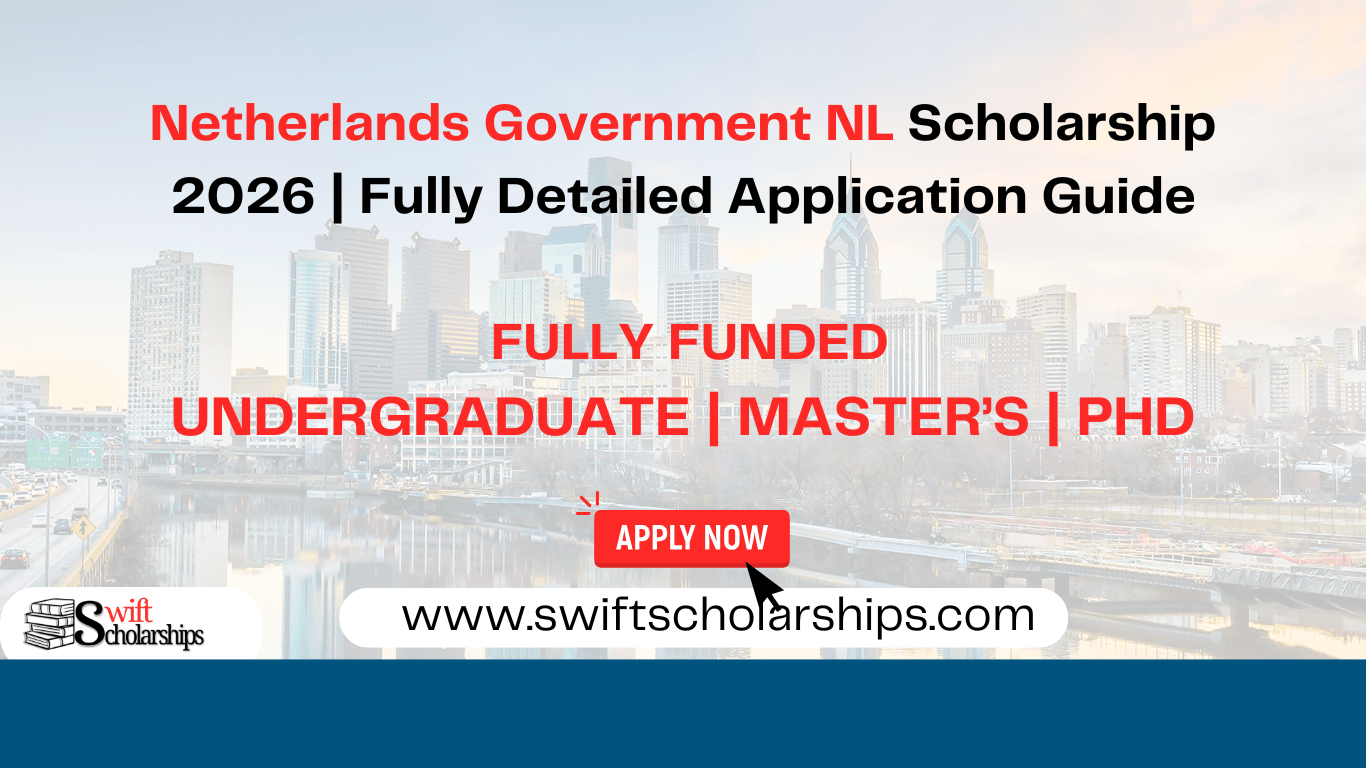 Netherlands Government NL Scholarship Image