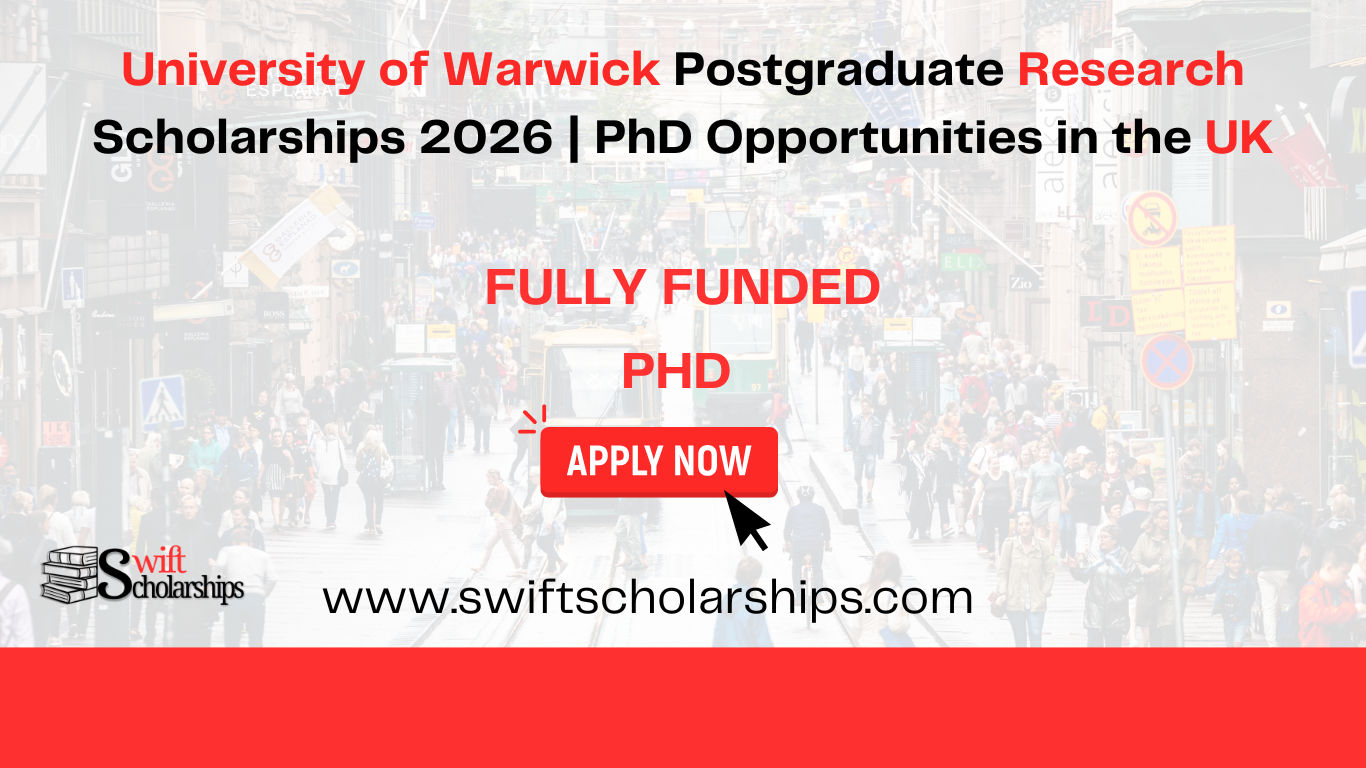 Warwick Postgraduate Research Scholarships Image