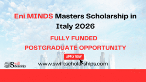 Eni MINDS Masters Scholarship image