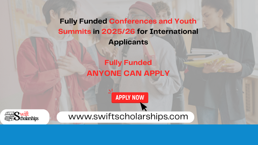 Fully Funded Conferences and Youth Summits
