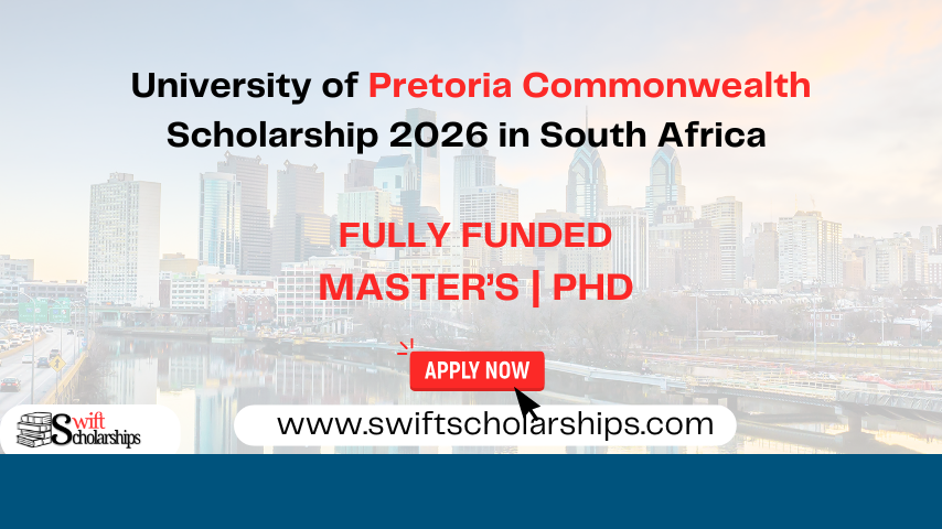University of Pretoria Commonwealth Scholarship