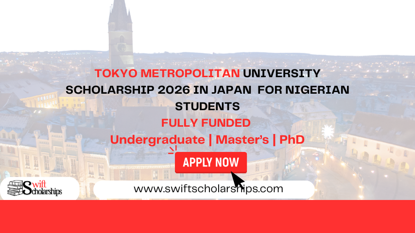 Tokyo Metropolitan University Scholarship 2026 in Japan