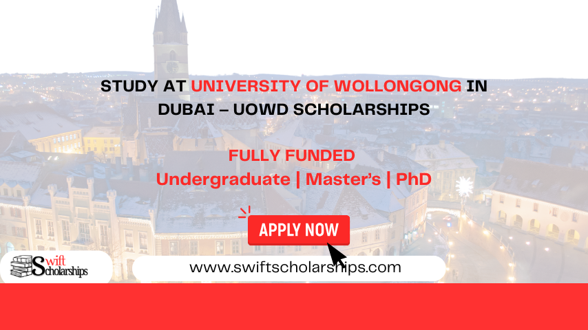 Study at University of Wollongong in Dubai – UOWD Scholarships