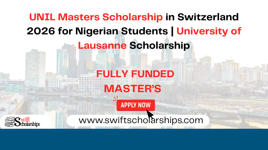 UNIL Masters Scholarship in Switzerland