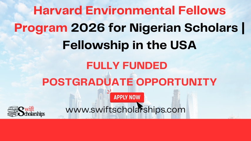 Harvard Environmental Fellows Program