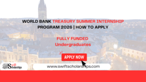 World Bank Treasury Summer