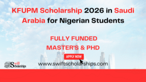 KFUPM Scholarship 2026