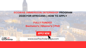 ECOWAS Immersion Internship Program
