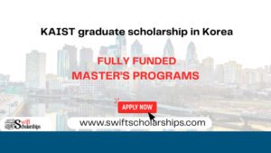 KAIST University Graduate Scholarship