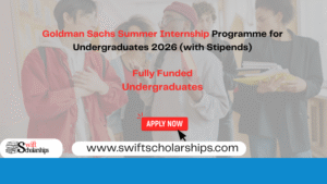 Goldman Sachs Summer Internship