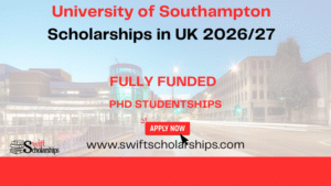 University of Southampton Scholarships