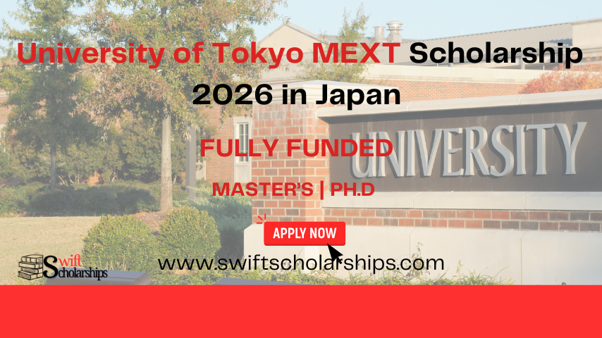 University of Tokyo MEXT Scholarship