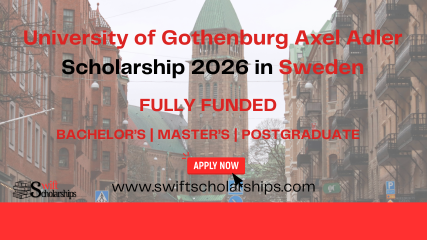 University of Gothenburg Axel Adler Scholarship
