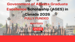 Government of Alberta Graduate Excellence Scholarship
